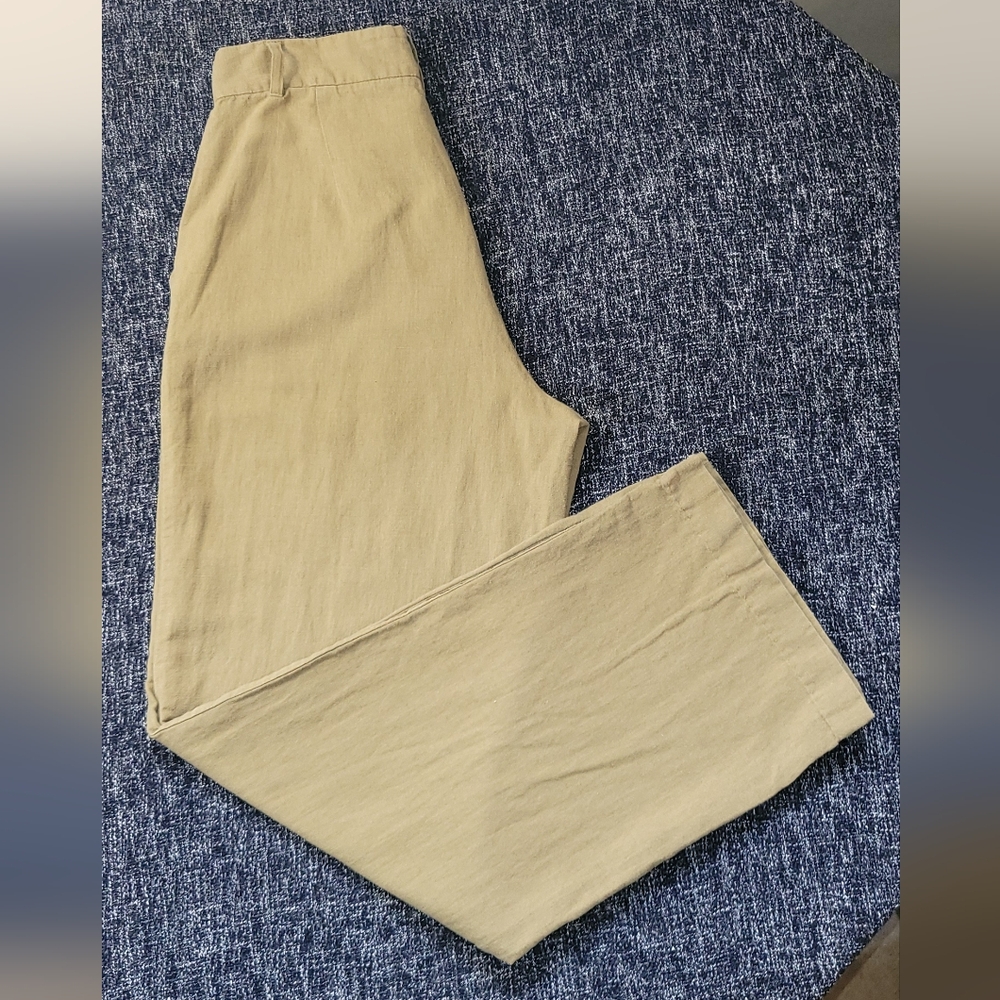 Oak + Fort High Rise Pants (Linen)